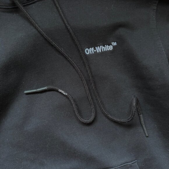Off-White Classic Black Hoodie, size M (medium) - Picture 4 of 6